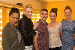 Sweet Charity VIP Backstage Experience - in the dressing room