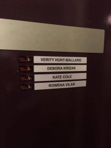 Sweet Charity VIP Backstage Experience - dressing room