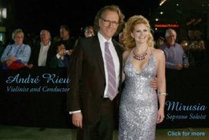 Andre Rieu and Mirusia Louwerse