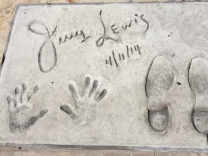 Jerry Lewis Handprints